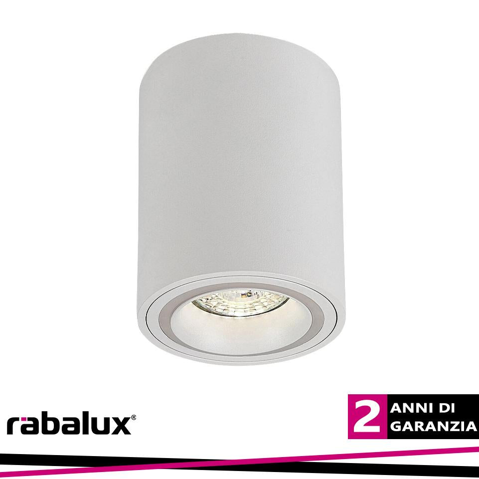KOBALD,IND.CEIL.GU10 MAX25W,WHITE,D8CM