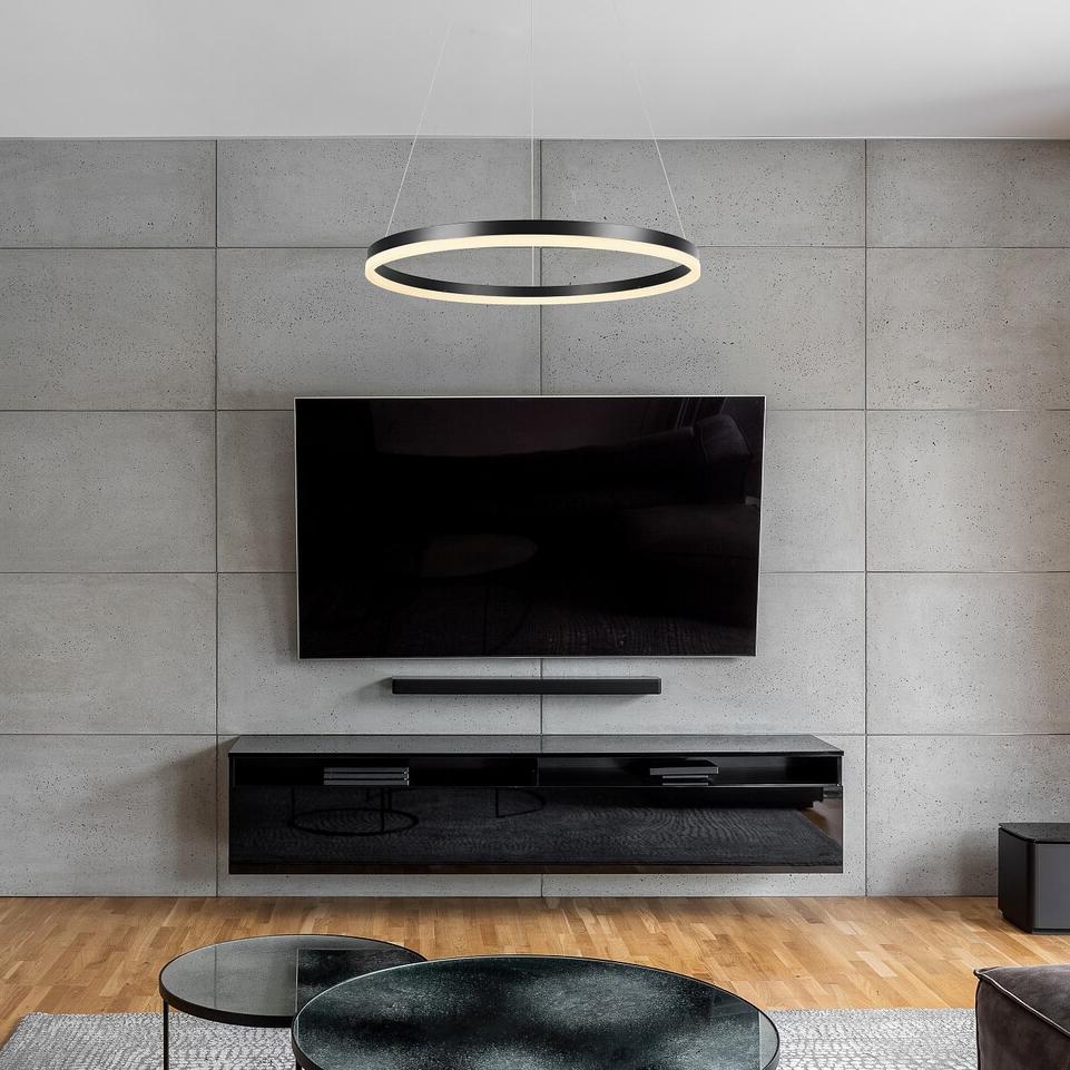 ISAURE,IND.PEND. LED45W, D80CM CCT 3000-6500K