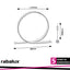 AZULA,IND.TABLE, LED5W, H23,5CM