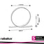 AZULA,IND.TABLE, LED5W, H23,5CM