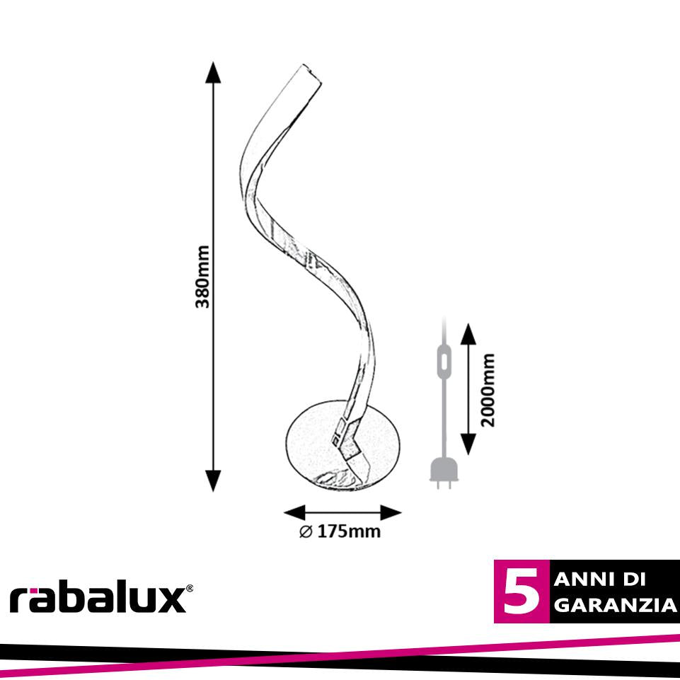 AZULA,IND.TABLE, LED3W, H38CM