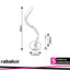 AZULA,IND.TABLE, LED3W, H38CM