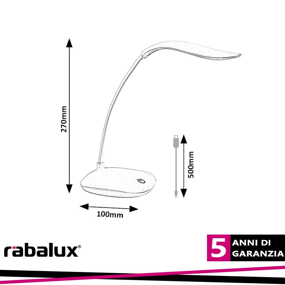 BEDI,IND.TABLE, LED 2W, H27CM,PINK