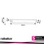IVANNA,IND.CABLIGHT. LED2W, L30CM,SILVER