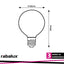 FIL. LED, E27 G188, 4W, 320LM, 1800K
