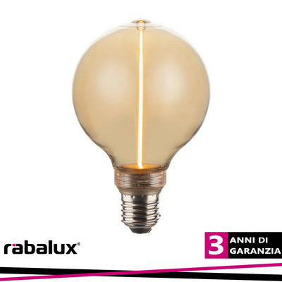 FIL. LED, E27 G95, 4W, 170LM, 1800K