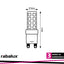 SMD LED, G9, 4W, 420LM, 3000K