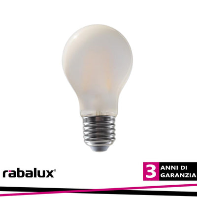 FIL. LED, E27 A60, 10W, 850LM, 3000K