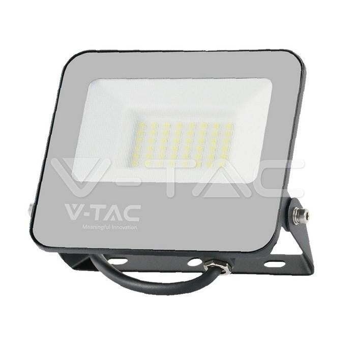 30W LED PROIETTORE 6500K CORPO NERO 160LM/W 5YRS WARRANTY
