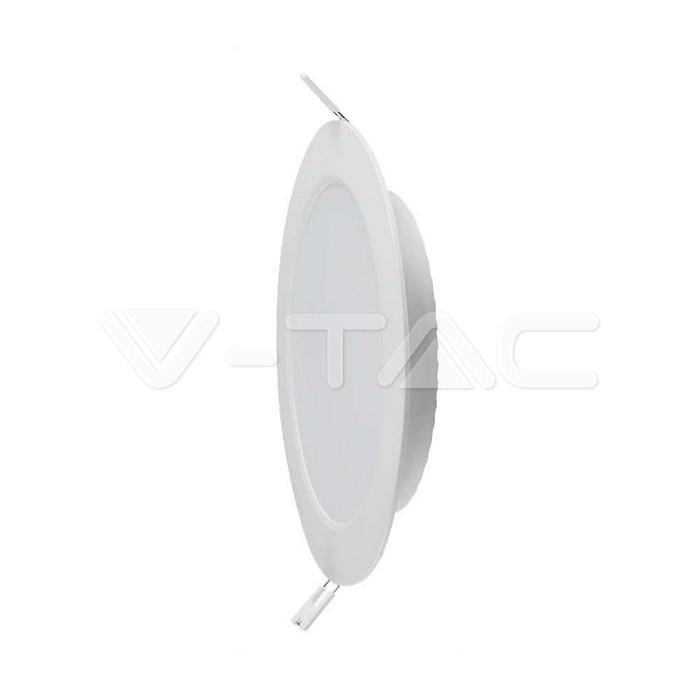24W MINI PANNELLO LED CHIP SAMSUNG MONTAGGIO AD INCASSO ROTONDO 4000K