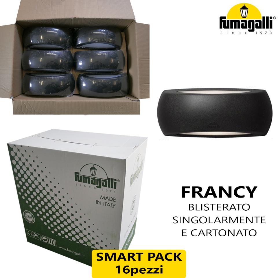 FRANCY SMART PACK NERO OPALE E27