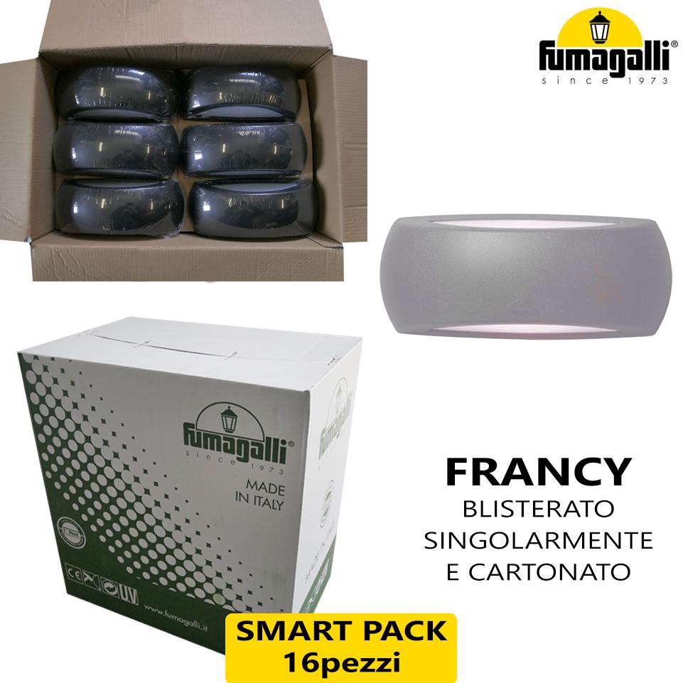 FRANCY SMART PACK GRIGIO OPALE E27