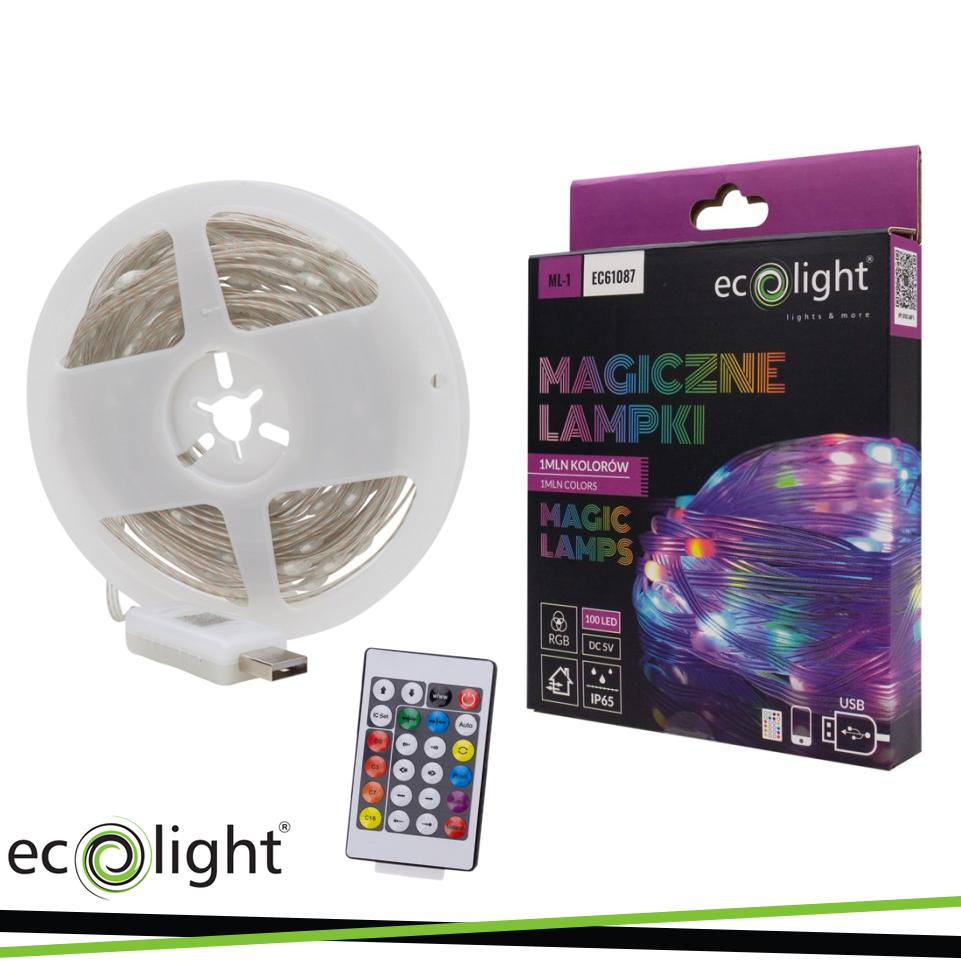 STRISCIA LED 1 MILIONE DI COLORI 100 LED 10M DC5V