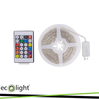 STRISCIA LED 1 MILIONE DI COLORI 100 LED 10M DC5V
