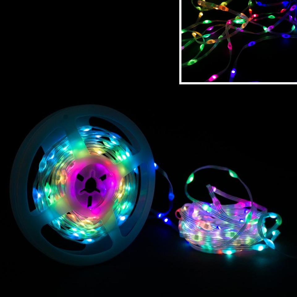 STRISCIA LED 1 MILIONE DI COLORI 100 LED 10M DC5V