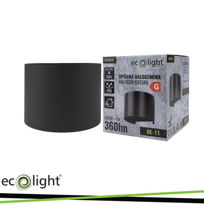 APPARECCHIO PER FACCIATE OE-11 7W 360LM IP65 ANTRACITE