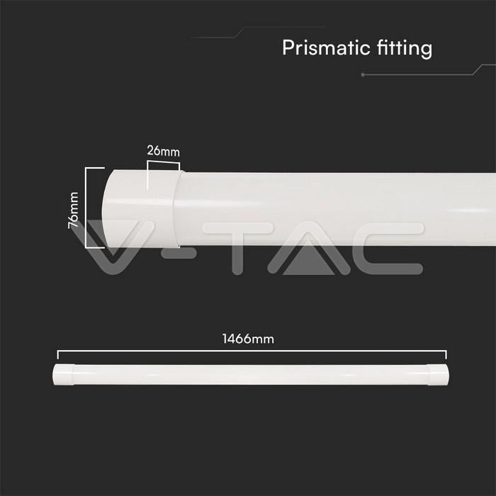 50W LED GRILL FITTING 150CM CCT
