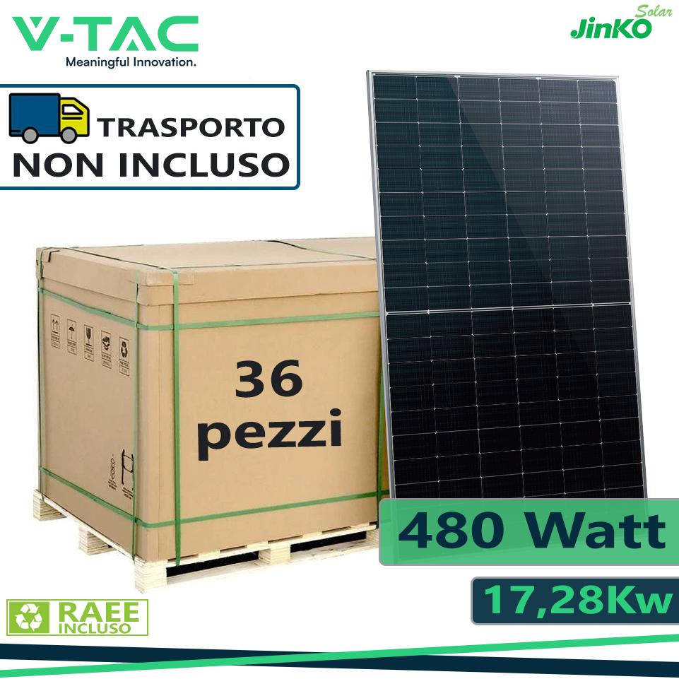 480W MONO SOLAR PANEL TIGER NEO N-TYPE 1906X1134X30MM