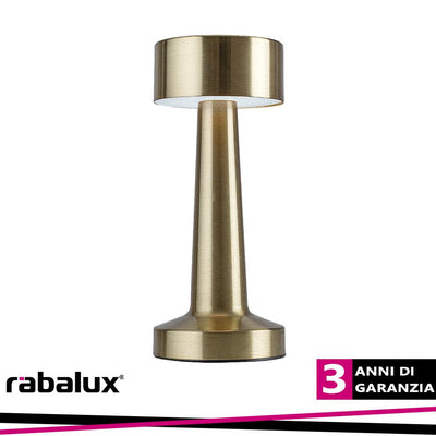 SENAN,IND.TABLE, LED2,7W, H21CM, GOLD