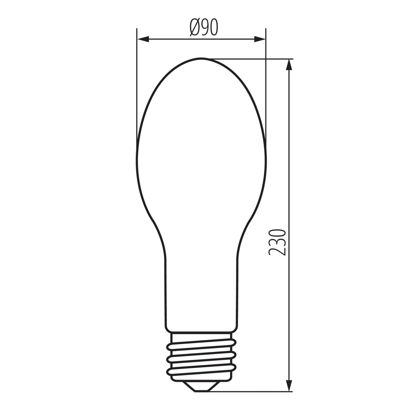 LAMPADINA LED XLED HP D90E40 36W-NW - KANLUX