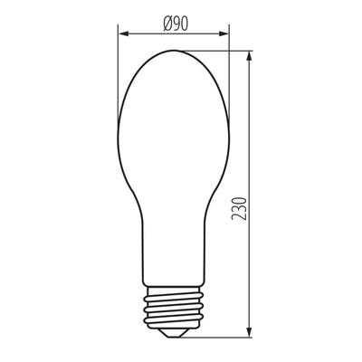 LAMPADINA LED XLED HP D90E40 36W-NW - KANLUX