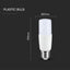 LED LAMPADINA SAMSUNG CHIP 7.5W E27 T37 PLASTICA 4000K