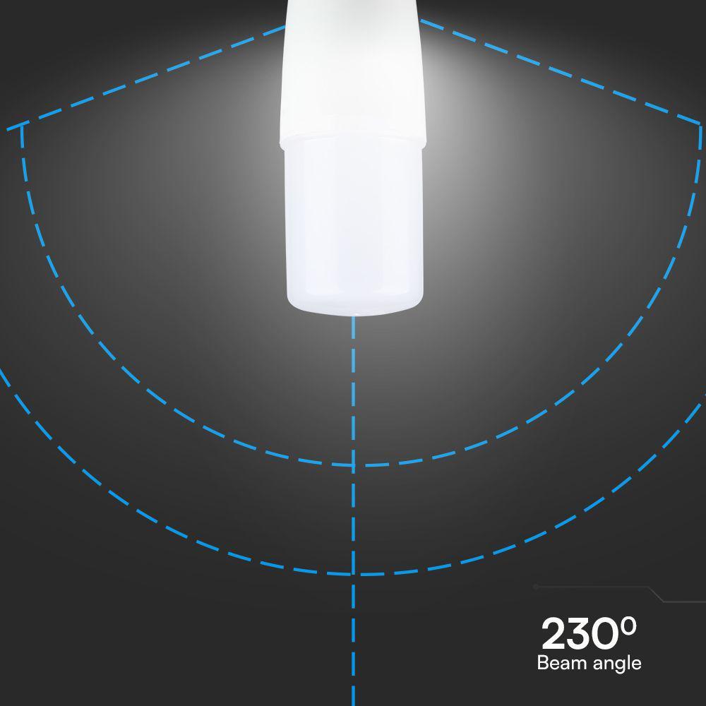 LED LAMPADINA SAMSUNG CHIP 7.5W E14 T37 PLASTICA 4000K