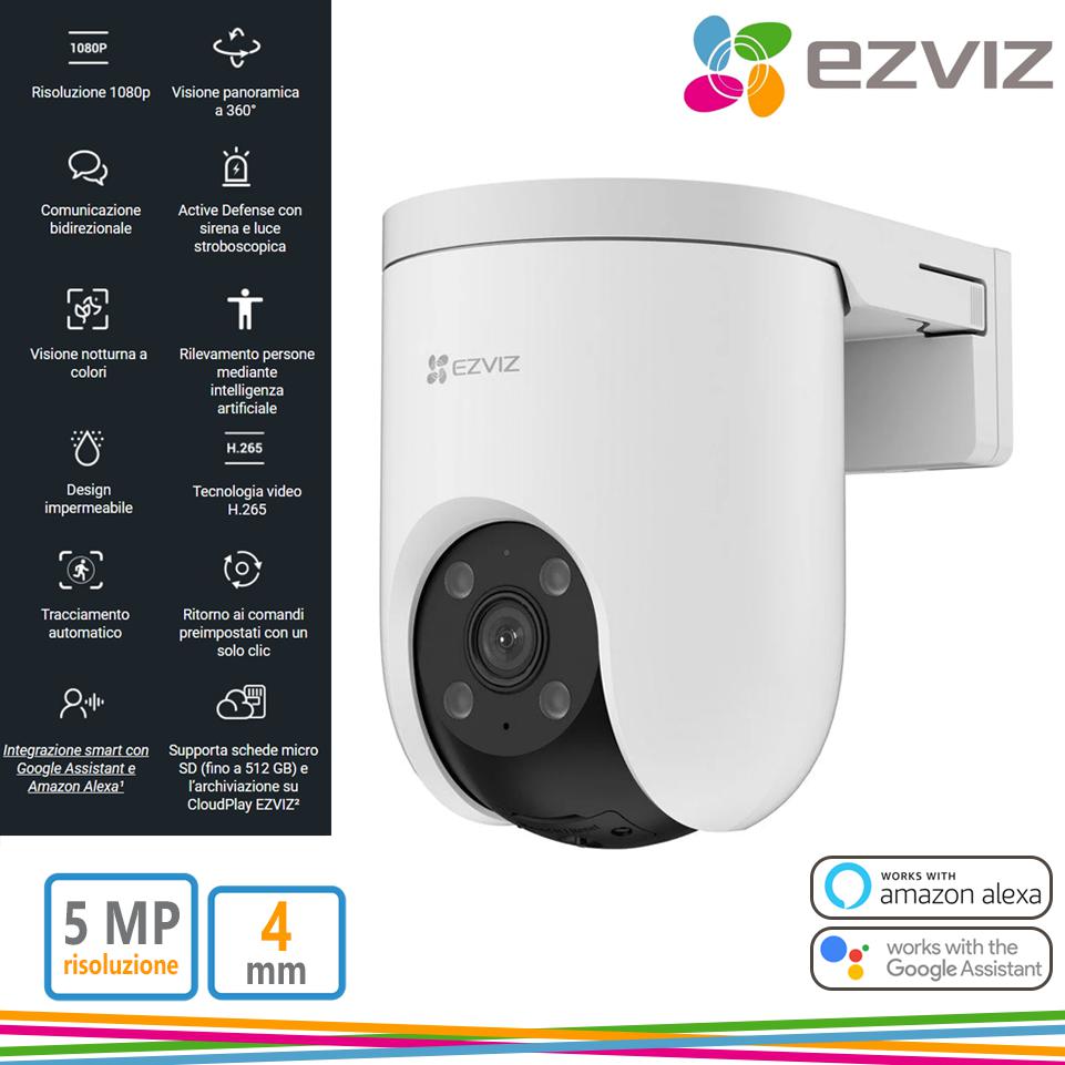 TELECAMERA 5MP WIFI AUDIO BIDIR. IA E COLOR NIGHT AUTO-TRACK