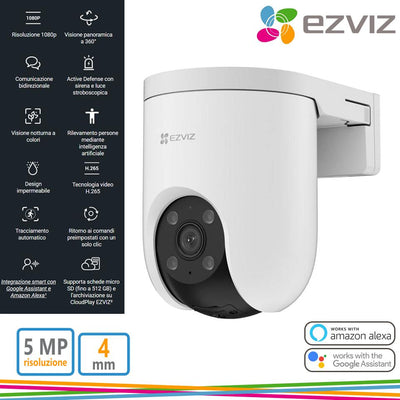 TELECAMERA 5MP WIFI AUDIO BIDIR. IA E COLOR NIGHT AUTO-TRACK