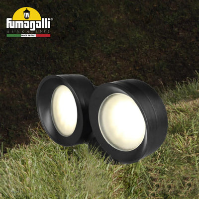 TOMMY 2L SPIKE NERO SATIN LED  GX53 2X10W CCT SET
