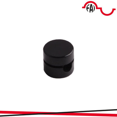 GANCIO SERRACAVO PVC NERO CONF.10PZ