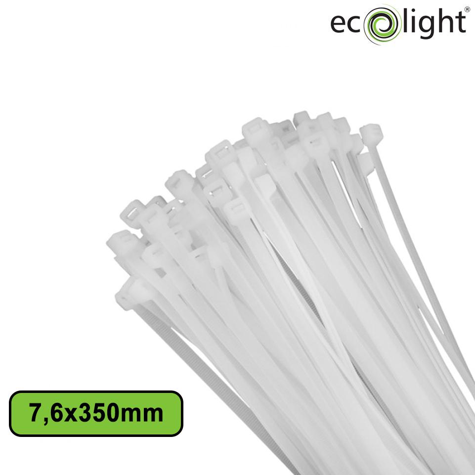 FASCETTA FERMACAVO 7,6X350 MM  BIANCO PZ 50