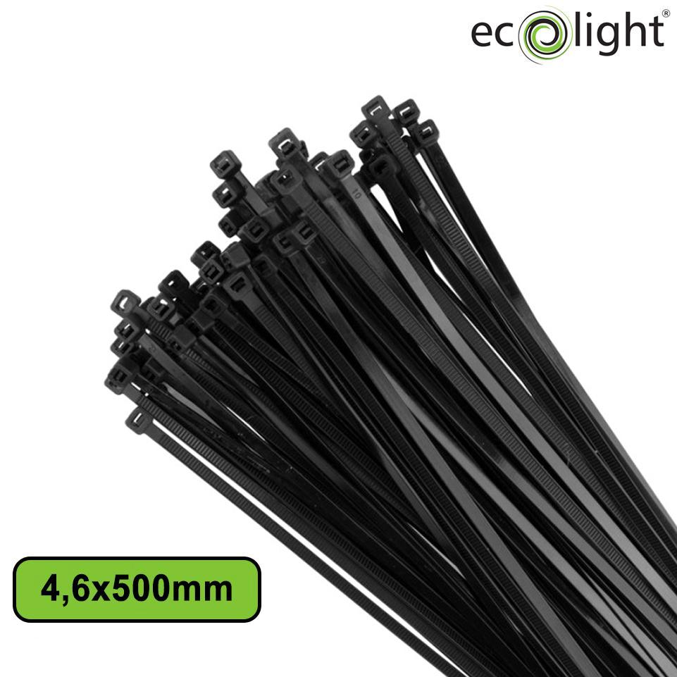 FASCETTA FERMACAVO PREMIUM     4,6X500MM NERO