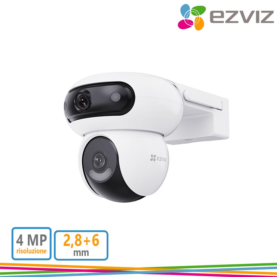 4MP DOPPIE LENTI E DOPPIA ROTAZIONE IA COLOR NIGHT WIFI AUDI