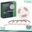 286 12,5W LED COB STRIP LIGHT 6500K 5M/SET 220V