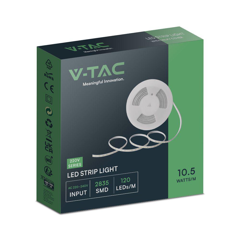 LED STRISCIA SET 10W 2835 121 ROSSA 10M/SET 220V