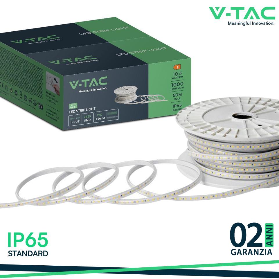 LED COB STRISCIA SET 10W 2835 121 6500K 50M/SET 220V