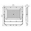 PROIETTORE A LED ACETE 100W CCT GR - KANLUX