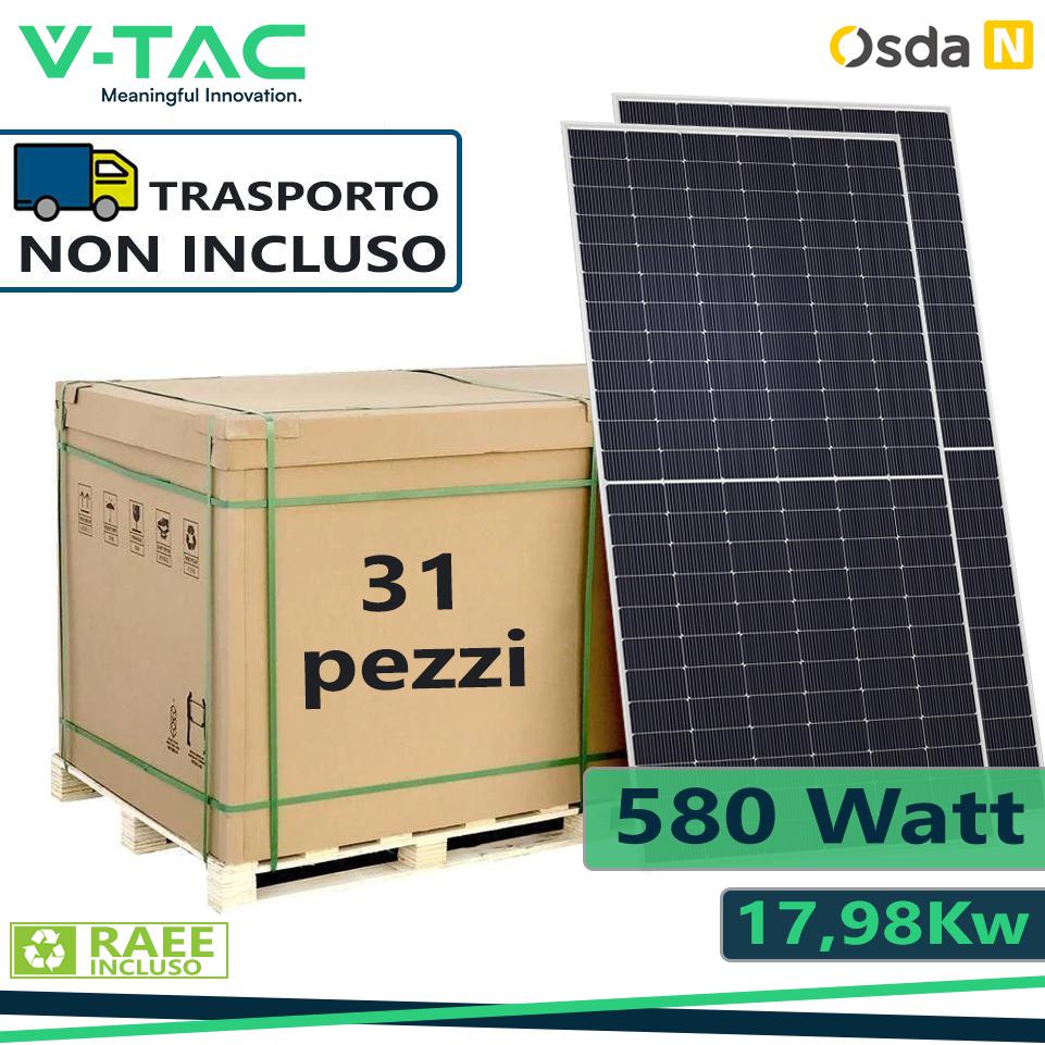 580W MONO SOLAR PANEL 2278*1134*30MM TIER 1 OSDA