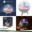 LAMPADA NOTTE MARY S LED RGB   MOON BIANCO