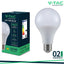 20W A80 LED PLASTIC BULB WITH NORMAL CHIP 3000K E27
