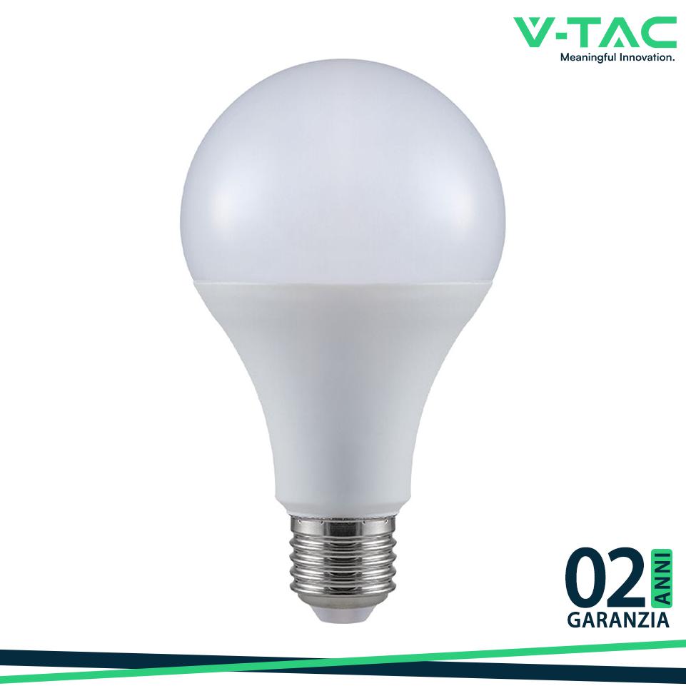 LED LAMPADINA 20W A80 E27 THERMOPLASTICA 3000K