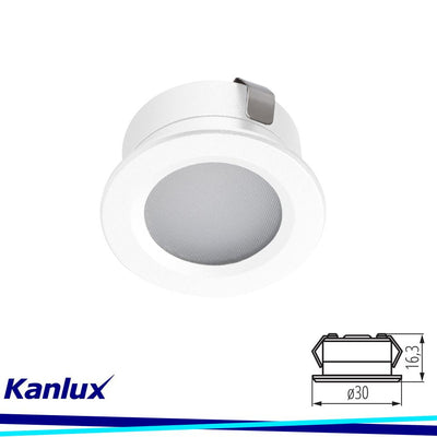 FARETTO INCASSO IMPERMEABILE A LED IMBER LED NW W - KANLUX