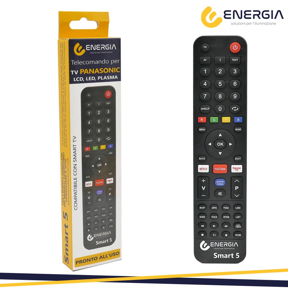 TELECOMANDO UNIVERSALE PER TV  PANASONIC LCD,LED,PLASMA