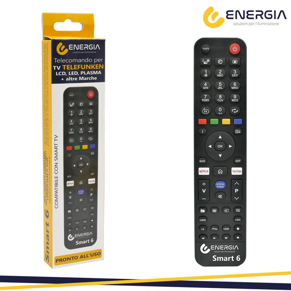 TELECOMANDO UNIVERSALE PER TV  TELEFUNKEN LED,LCD,PLASMA