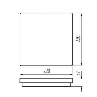 PLAFONIERA LED BENO 12-18W CCT-L G - KANLUX