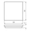 PLAFONIERA LED BENO 24-30W CCT-L W - KANLUX