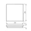 PLAFONIERA LED BENO 24-30W CCT-L-SEW - KANLUX