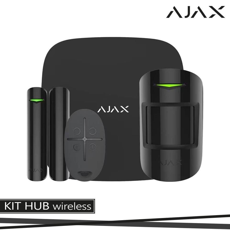HUB BLACK + MOTIONPTOTECT +DOORPROP+ SPACECONTROL) AJAX