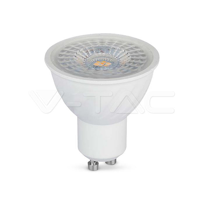6W GU10 RIPPLE PLASTIC SPOTLIGHT 4000K 110 D DIMMABLE